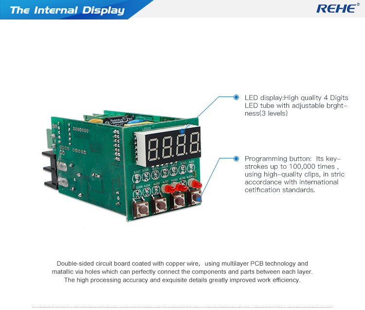 Single Phase Digital New Type LED Reactive Power Meter 48*48MM digital vu meter