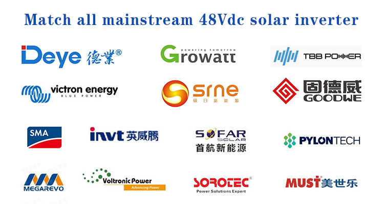 5kw Solar Energy System Battery 48V 100ah 24V 200ah Lifepo4 Lithium Battery