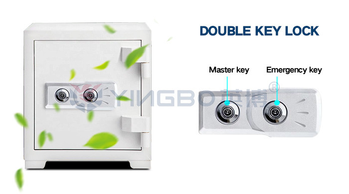 Solid Steel Fireproof Security Box Electronic DIgital Lock Fire Rating 30-120mis YB/FG-48-128