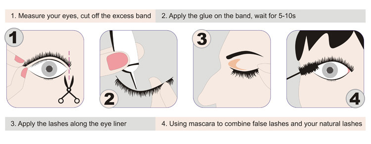 Reusable 3D Mink Eyelashes 100% Handmade Craft Customized Packaging