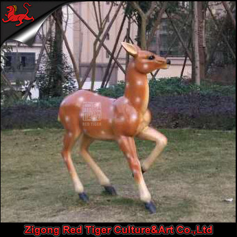Sunproof Custom Fiberglass Products Garden Animal Statues Resin