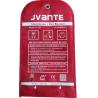 Buy cheap Glass Fiber Fire Blanket Extinguisher Heat Resistant Temperature from wholesalers