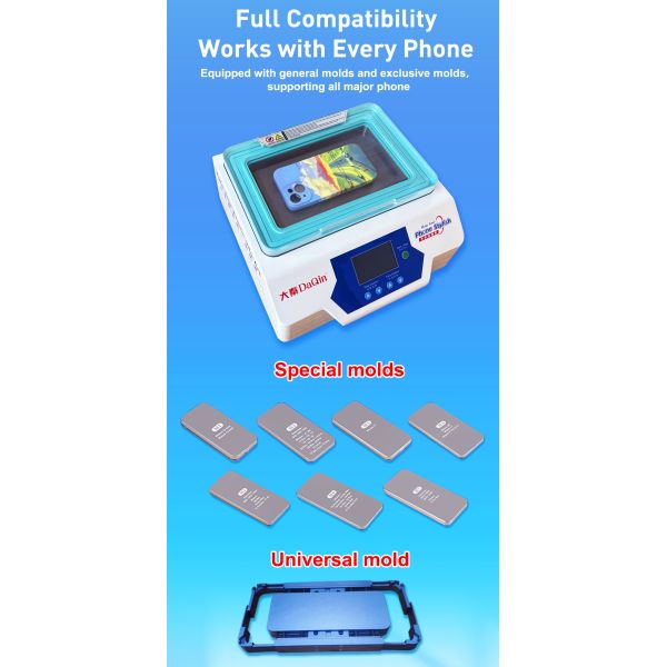 Smart 3D Sublimation Machine With Universal Mold – Print Any Phone Case