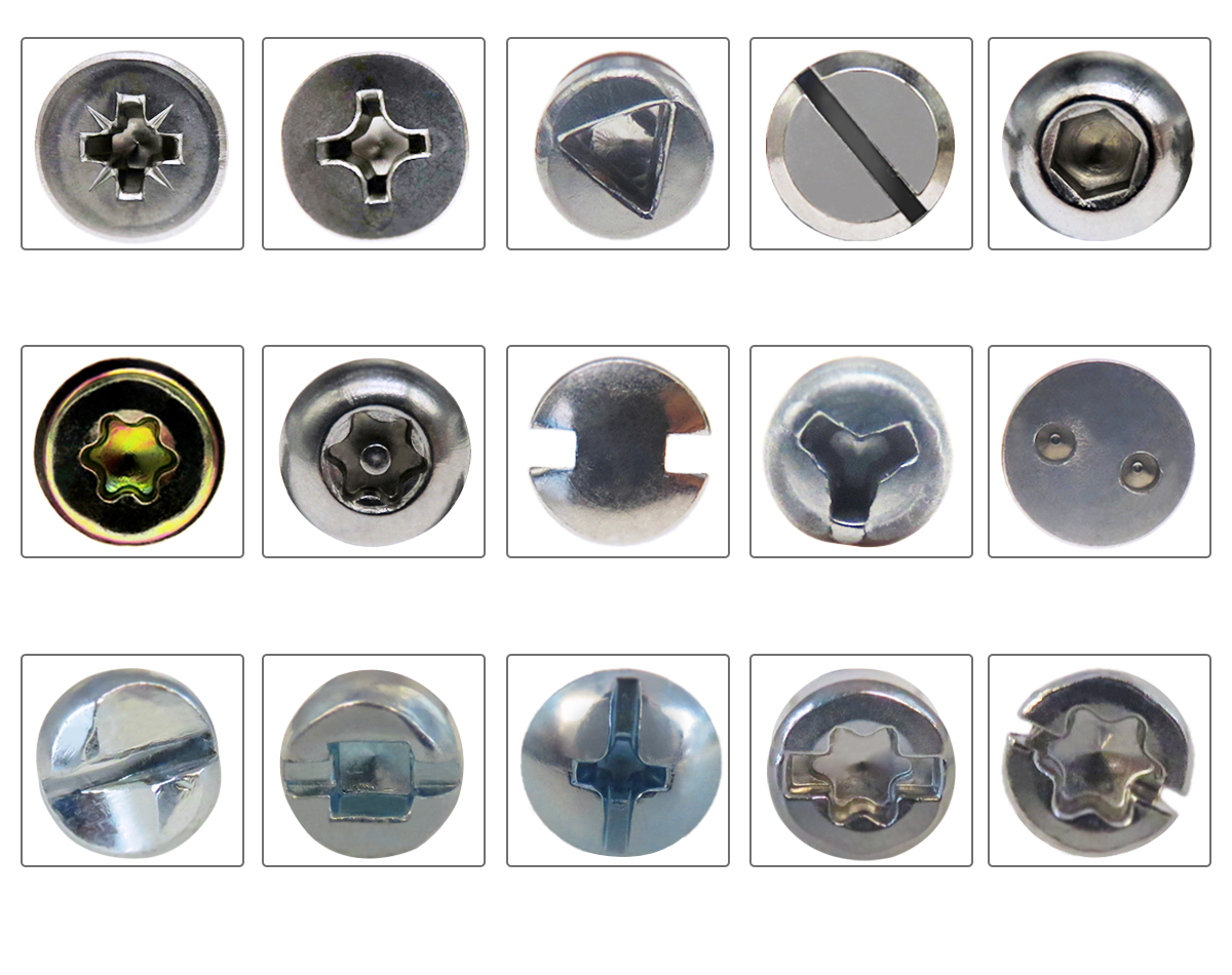 Sandwich Panel Self Drilling Roofing Screws Plain Finish Stainless Steel Tek Screws
