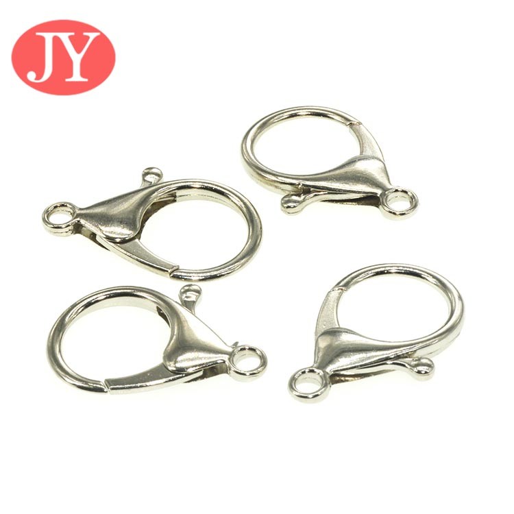 Factory direct sale, High quality zinc alloy key lobster clasp with various specifications and colors