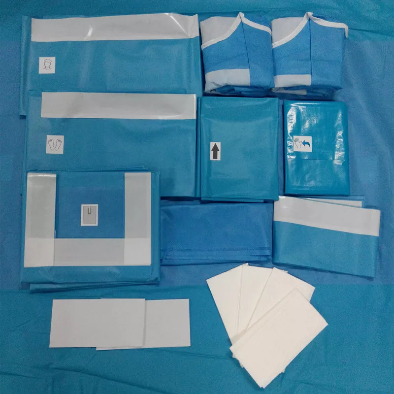 High Performance SMS Reinforced Orthopedic Drape For Hip Surgery