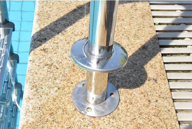 304 316 Stainless Steel Pool Ladder Steps Customized Color For Children Adult