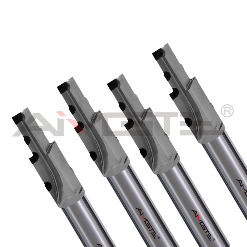 High Precision PCD Diamond Cutting Tools Customized Milling Bits For Aluminum