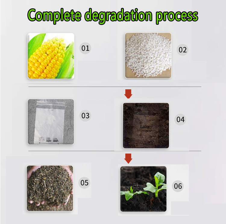 Biodegradable Mailing Bag Compost Courier Bag PLA+PBAT Vegetable Starch Postal Packaging Bag Clothing Express Bag Logo