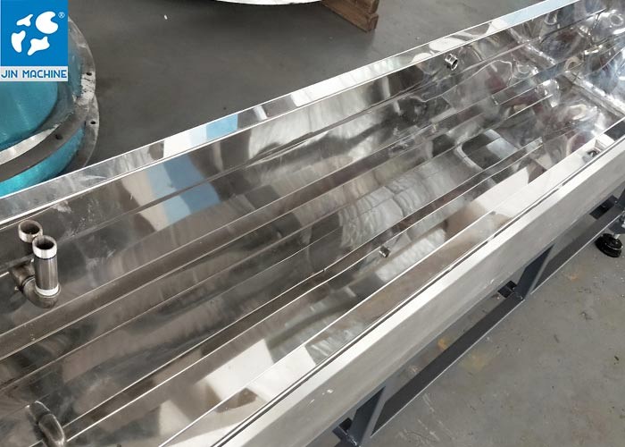 TUV Pet Bottle Recycling Line , SUS304 Plastic Film Pet Washing Line