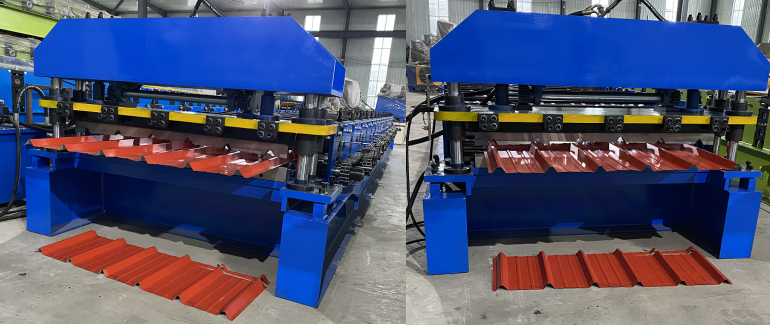 shearing part of metal roofing sheet machine