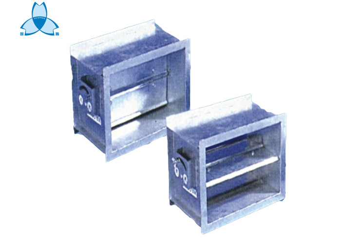 Hvac Manual Control Volume Control Damper Handler Air Duct System For Duct