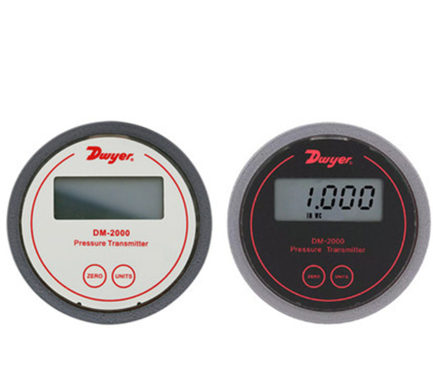 OEM ODM Digital Differential Pressure Gauge 100mm IECEE