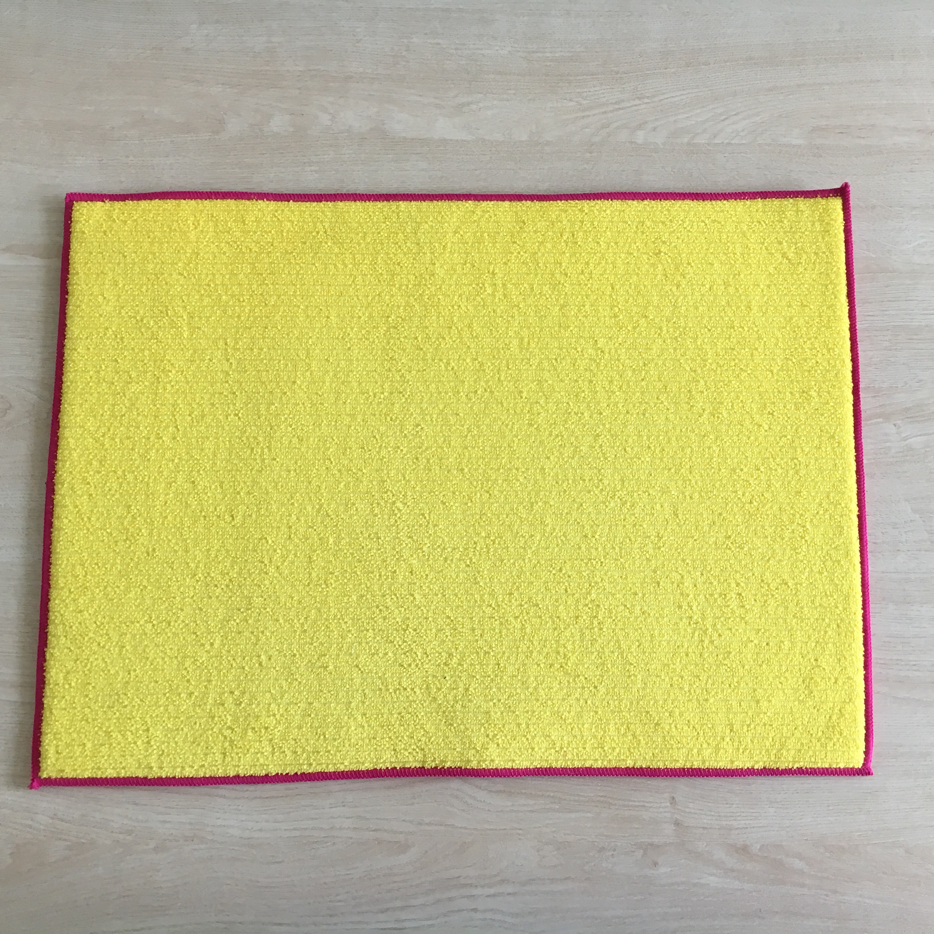 Sinlge packed 1pc Microfiber printeted water absorb dish mat kitchen water pad with grid patten