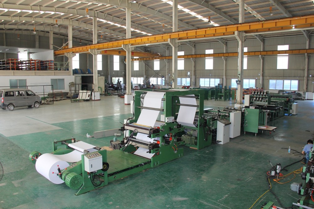 Streamlined Production of Lined Pages Writing Notebooks with Fully Automatic Machine