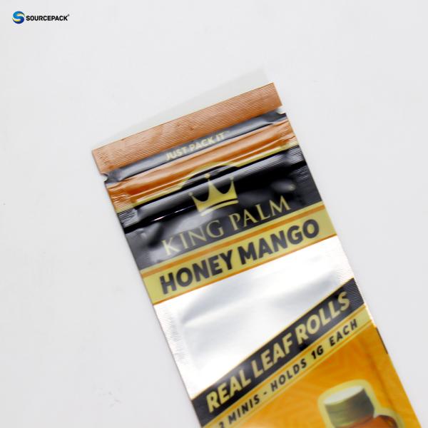 Customizable Cigar Leaf Rolls Packaging with Digital Printing Design