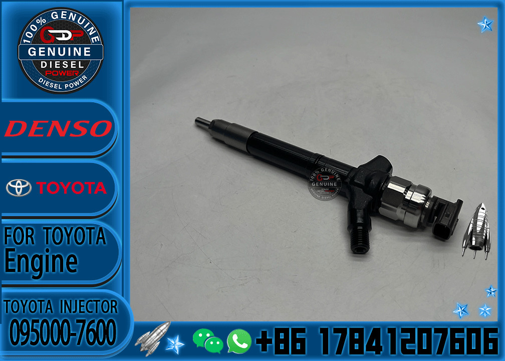 Fuel Injector 095000-6730/095000-7600 Diesel Fuel Injector 23670-51020/23670-0R160 For Toyota Truck