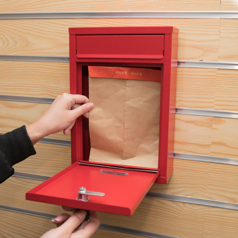 Modern Style Garden Residential Mailboxes With Multi Color 320x215x85mm