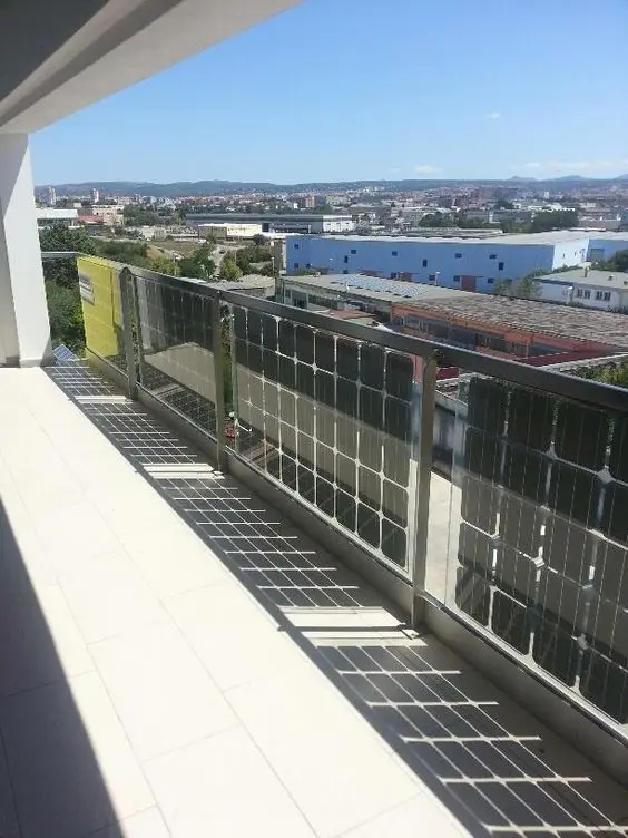 Clear Glass Solar Greenhouse Transparent Cell Panel BIPV 220v