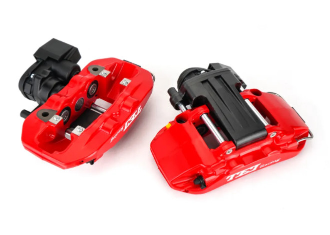 BMW Big Brake Kit Integrated Electronic Parking Brake For Rear Wheel 4 Piston Caliper For G28