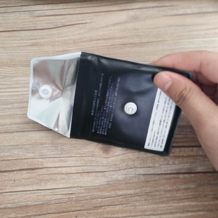 Disposable PVC EVA Pocket Ashtray Outdoor Eco Friendly OEM