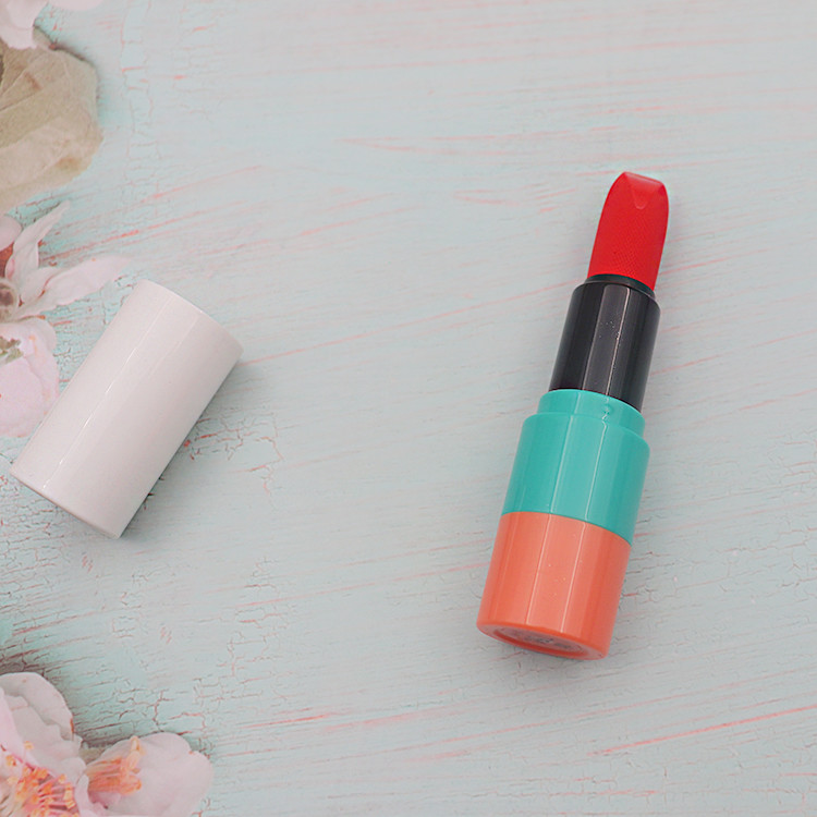 8×2cm 3C Color Herbal Matte Lip Stick Shell Long Lasting