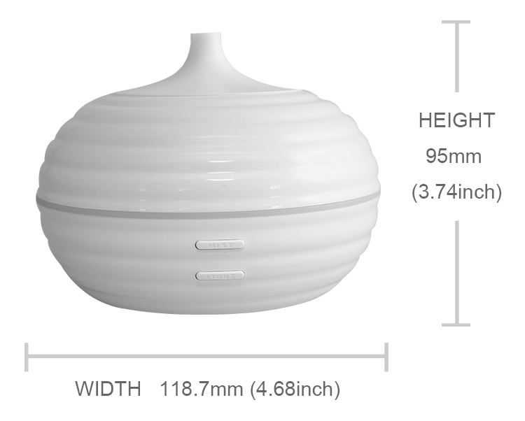 Home Ultrasonic Aroma Essential Oil Electric Humidifier 100ML Work Quietly