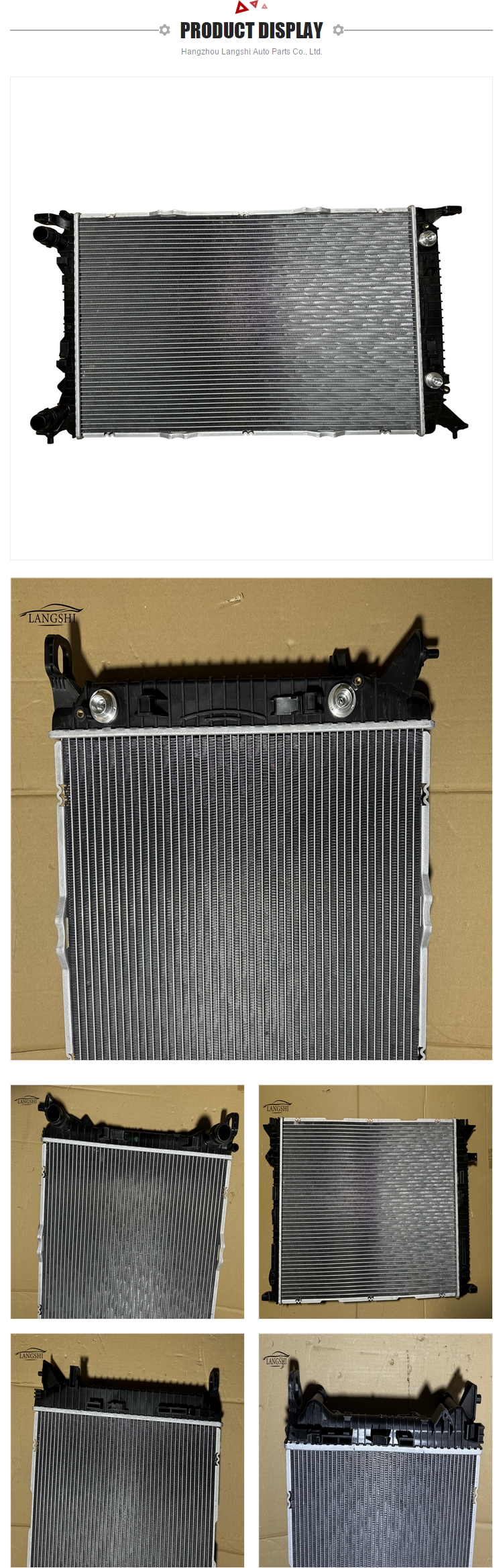 1.8 TFSI Radiator Water Tank for Audi A4 A5 B8 Q5 AT L8K0121251AH L8KD121251A 8K0121251AD
