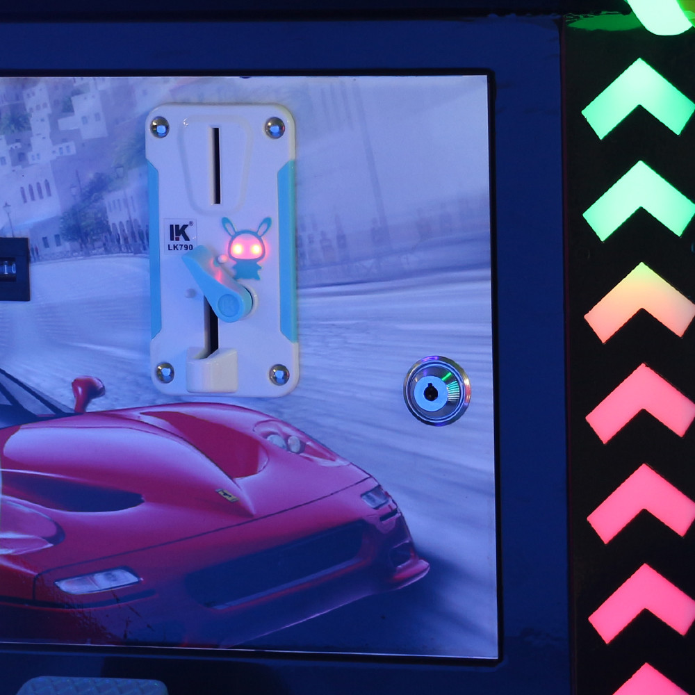 Kids Car Racing Game Machine Children Driver Real Speed Coin Operated