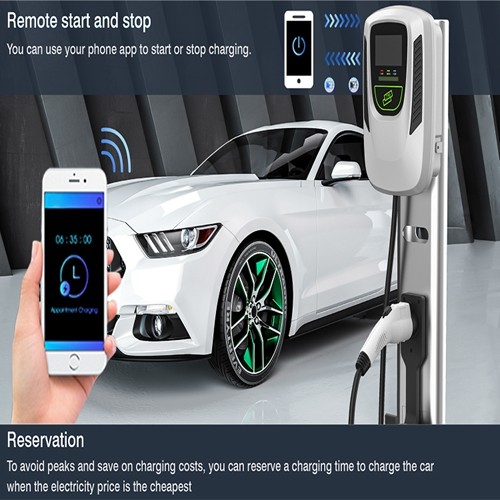 CE Approved OCPP 1.6J 7KW Home EV Charging Station