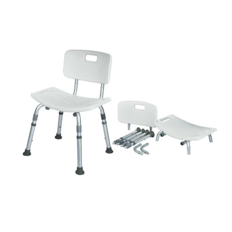 Shower Bench Bathroom Shower Chair Bath Seat with Back & handle