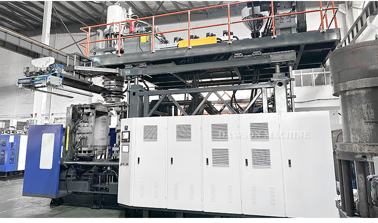 200L Plastic Drum Extrusion Blow Molding Machine Double Ring Barrel Blow Molding Machine