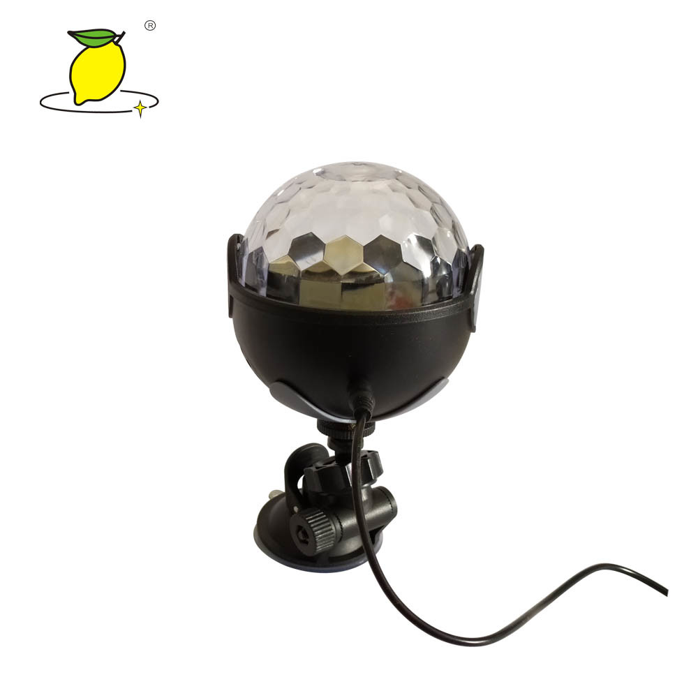 3.7V Li-Ion 1200mAh Battery Disco Ball Light / Residential Color Changing LED Music Bulb Light