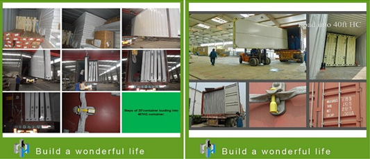 container house loading and shipping