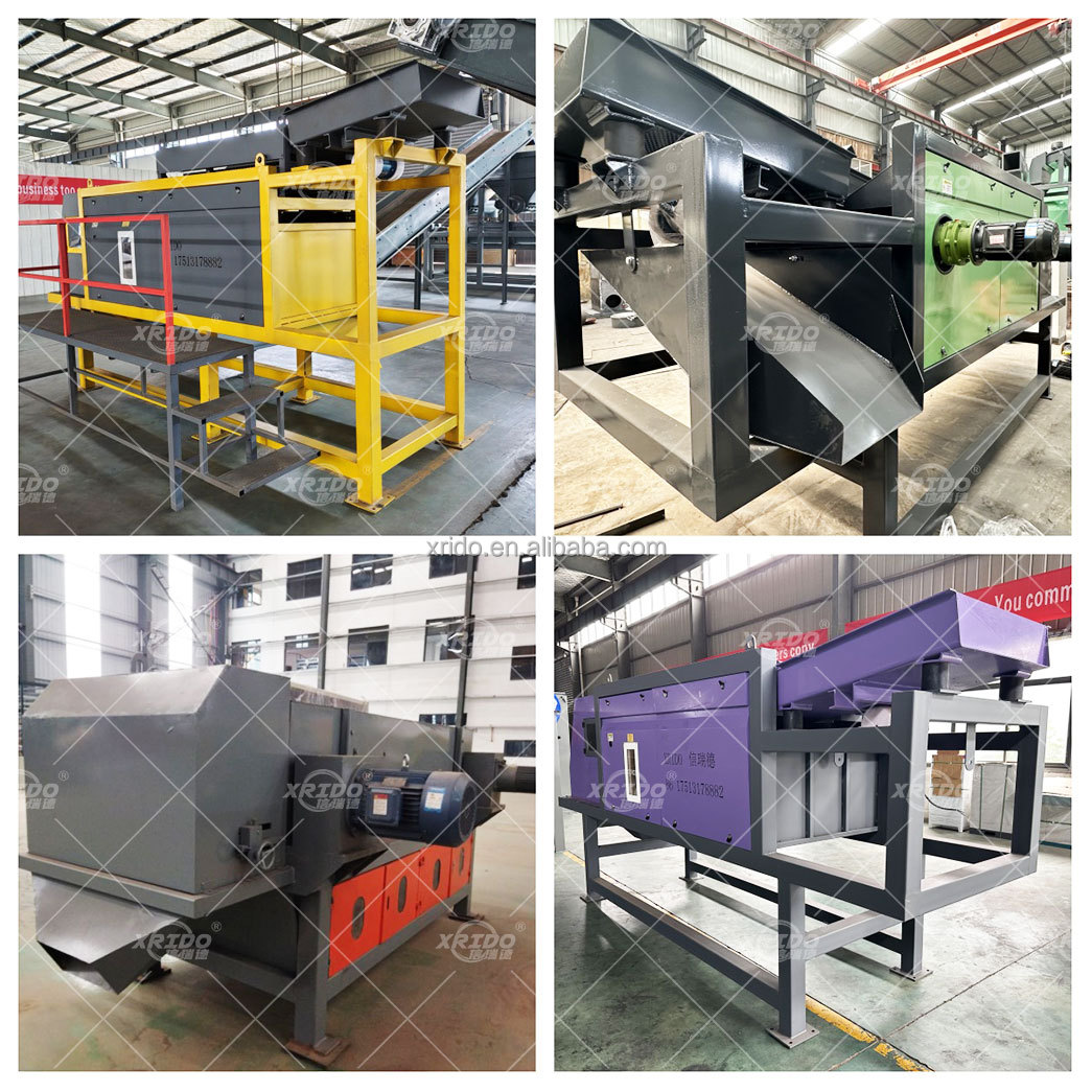 200kg/H-1000kg/H Non Ferrous Metal Separation Eddy Current Metal Separator