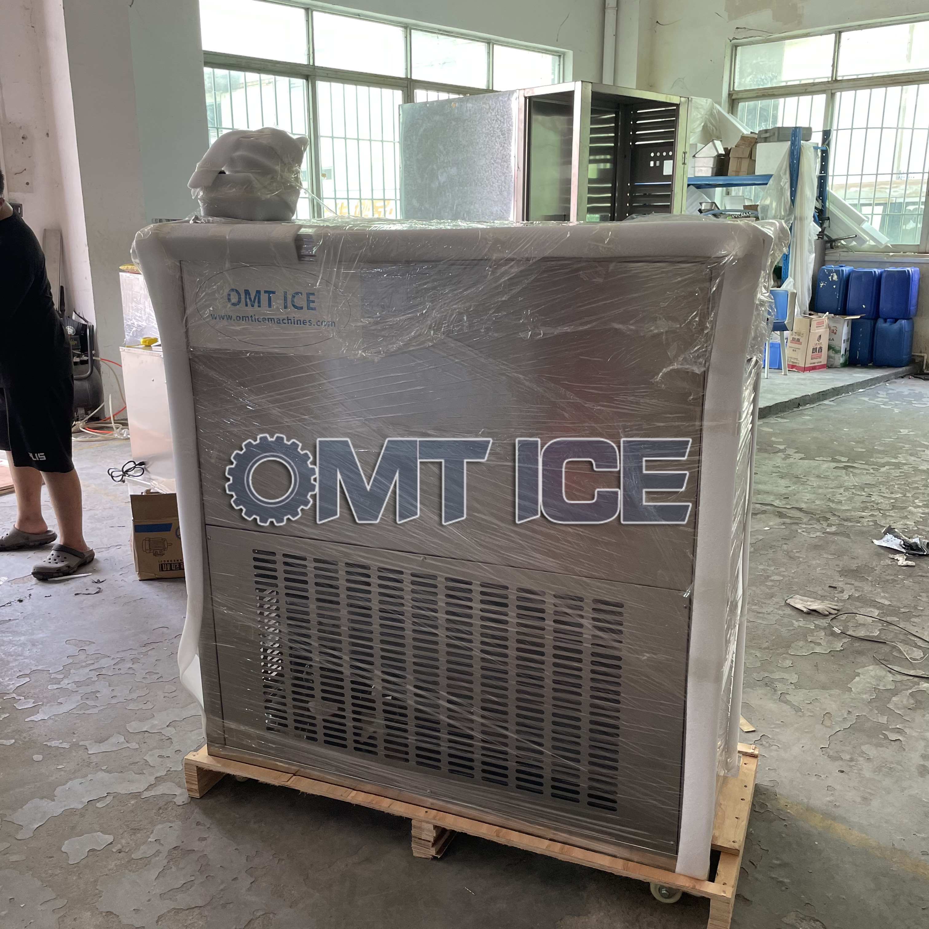 Commercial Clear Ice Block Maker Machine Low Noise Heavy Duty Multipurpose