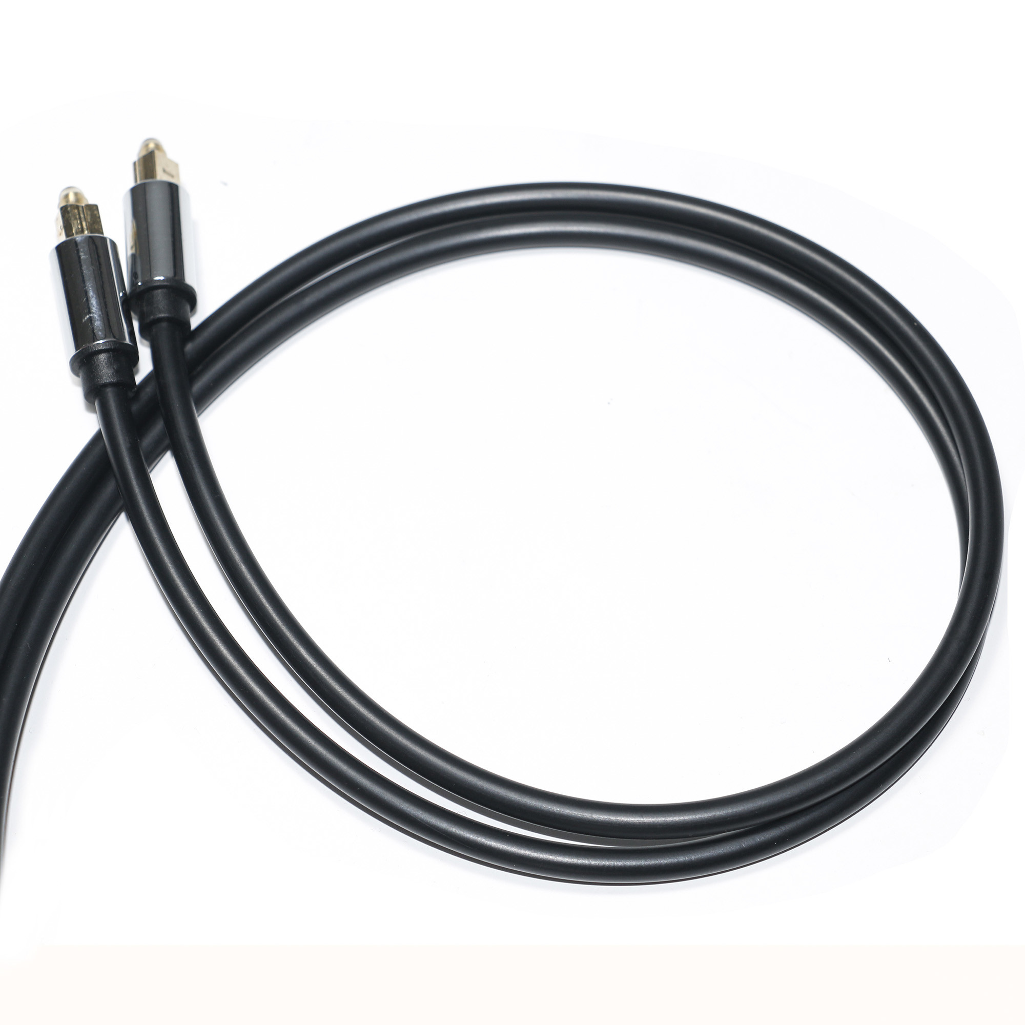 Toslink Digital Optical Audio Cable OD5.0 Plated Alumium Alloy Shell Square Interface Cable for subwoofer 1.2M