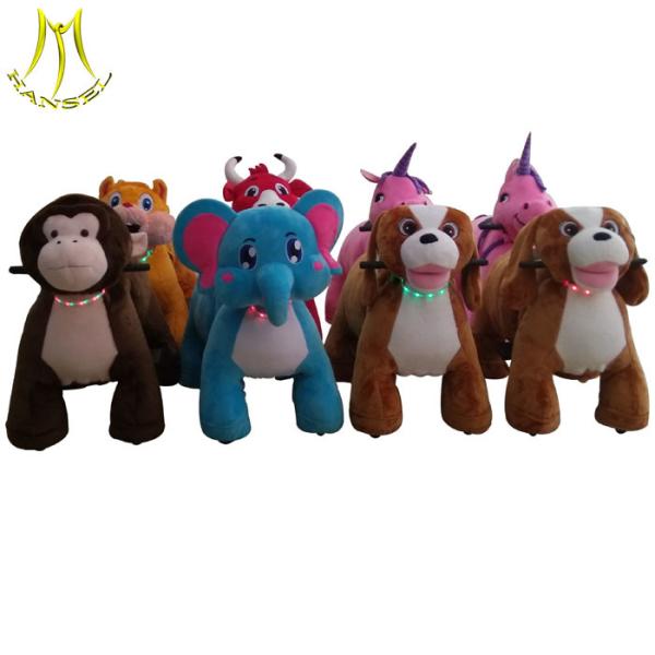 Hansel electric stuffed animals children ride on battery powered games