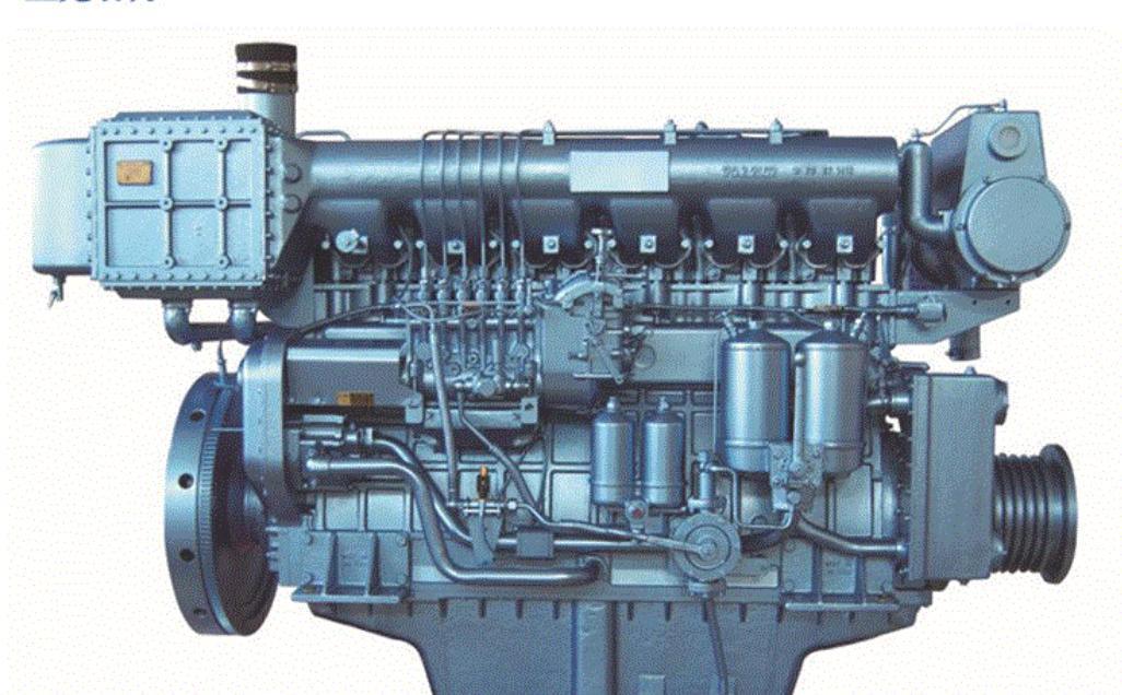 G6190zlcz-R Jichai Chidong 6 in Line Marine Diesel Engine Marine Engine