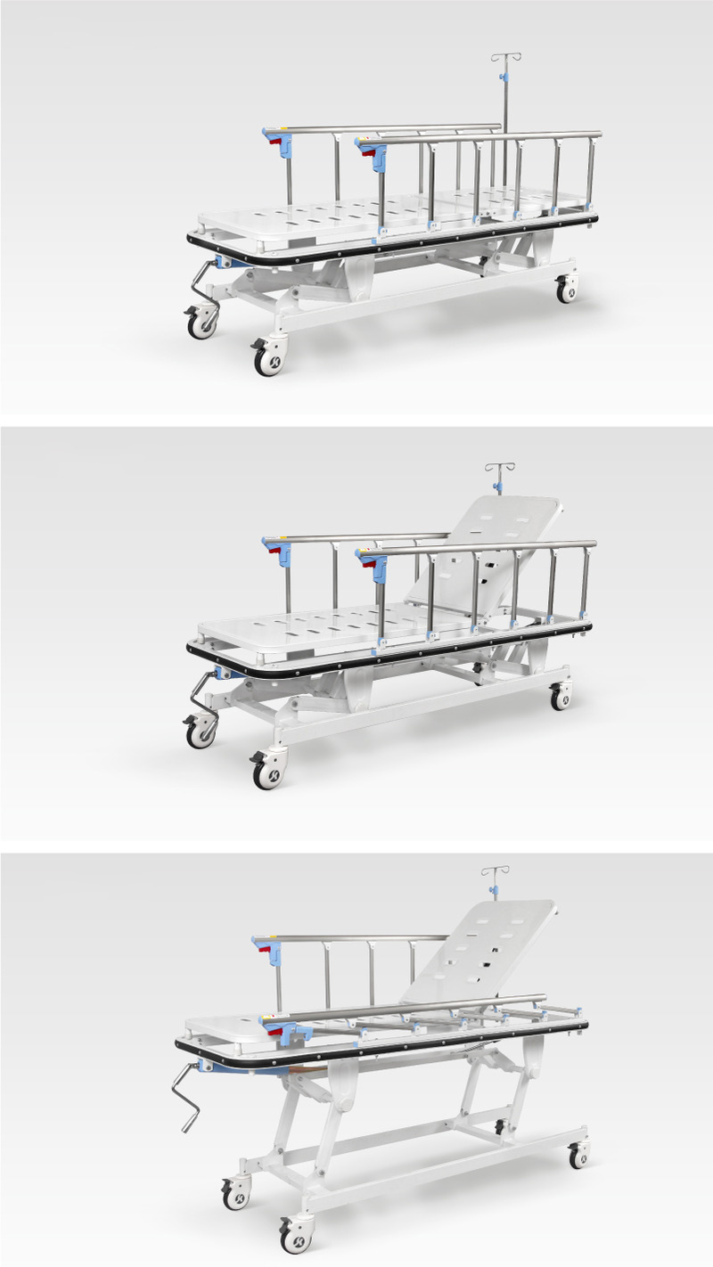 Comfortable Patient Trolley Medical