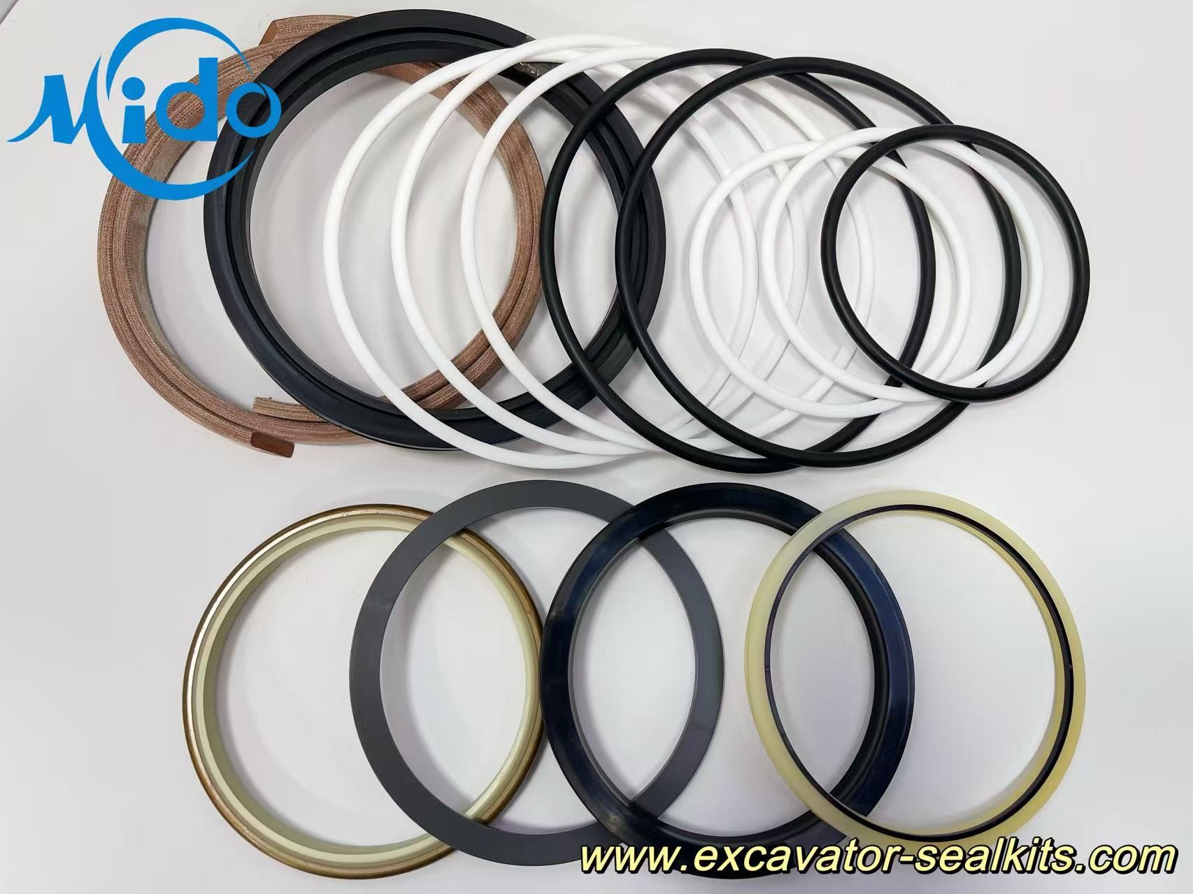 Must-Stock! Part Numbers 707-99-72380 Compatible With Komatsu PC1250-7 Excavators – Engineered For Ultra-Durable Large Excavator bucket Cylinder Seal