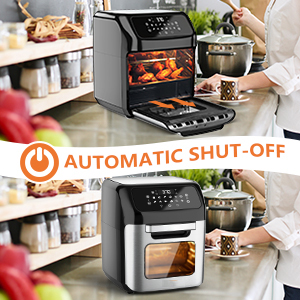 15L 24L 12L Digital Air Fryer Toaster Oven Electric Deep