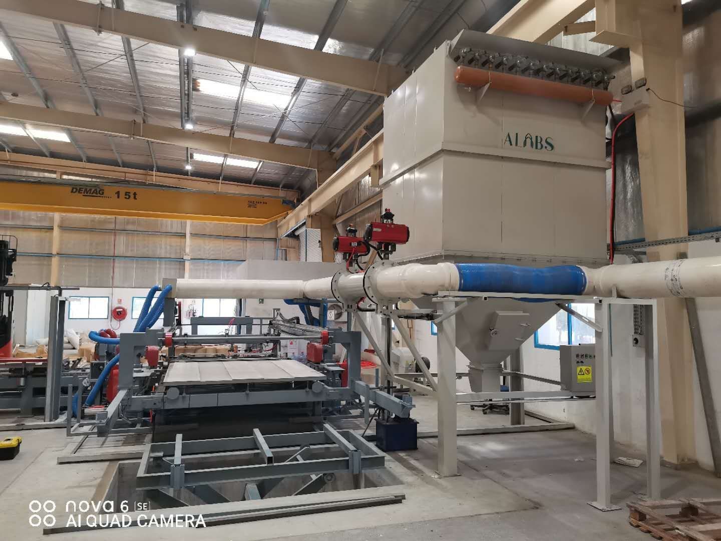 Gypsum Board Glue Spreading Board and mgo board Lamination Machine