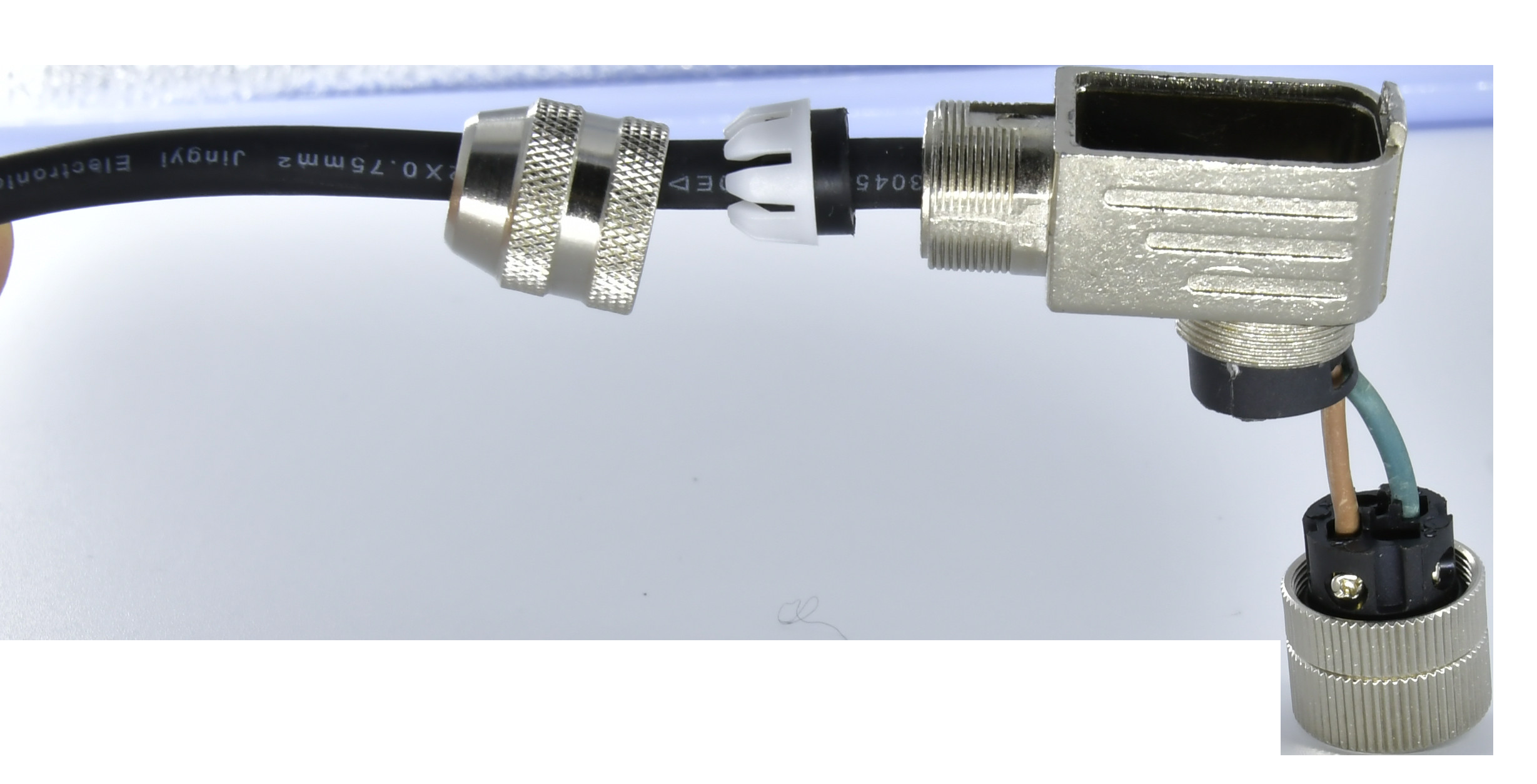 A B D X Code Waterproof M12 Connector Elbow Male Female Plug Screw Locking