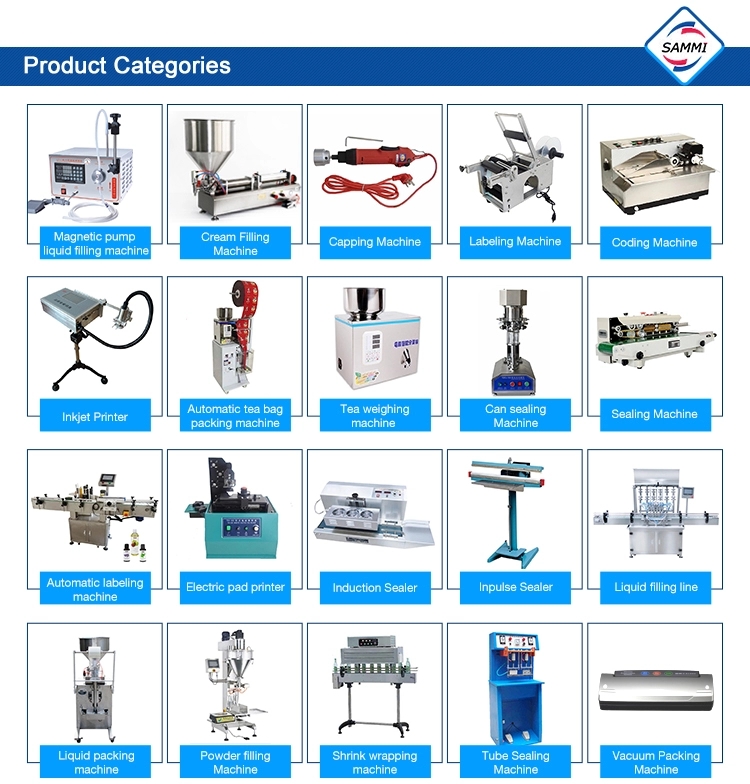 5000g Tabletop Powder Filling Machine For Granule Tea Grain Powder