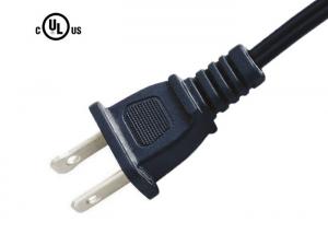 China Canadian 2 Prong Ac Power Cord , FT-2  Clocks / Radio Power Cord 10A 13A 125V on sale