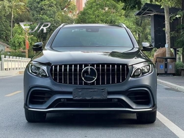 For X253 Mercedes Benz Glc Level Upgrade Glc63 Bumper Kit LED Headlights Led Tail Lights, 2016-2019 Upgrade 2021 Vers