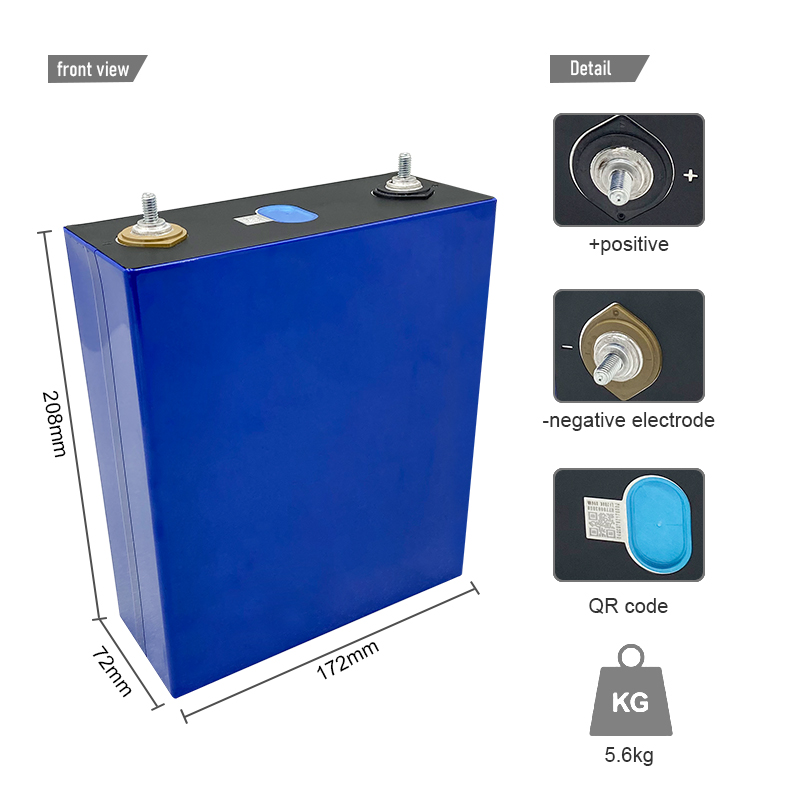 Rechargeable 3500 Cycles Lithium Lifepo4 Battery 3.2V 277Ah