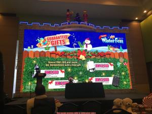 Buy cheap MIR-3.91128*128dot 1000nits Indoor Rental LED Display SMD2121 product