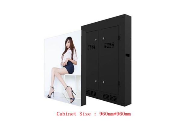 40000 Dots /㎡ Outdoor Digital Advertising Screens , Led Advertising Panel